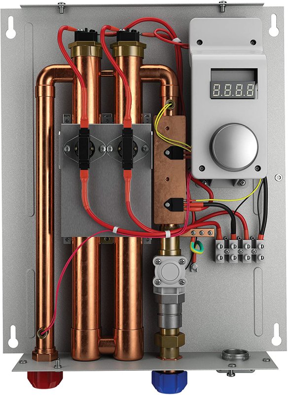 Components of tankless water heater