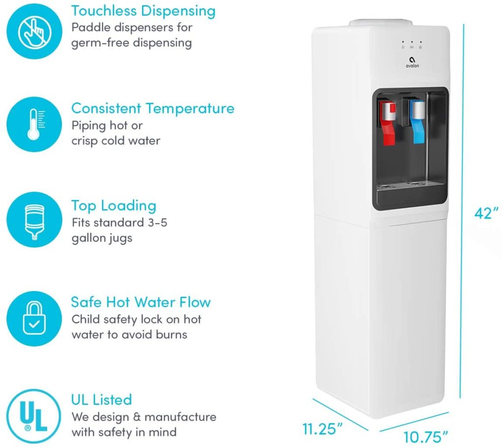 Features of Avalon A1 Water Cooler Dispenser
